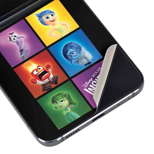 Disney Inside Out Character Portraits Galaxy Z Flip5 5G Skin